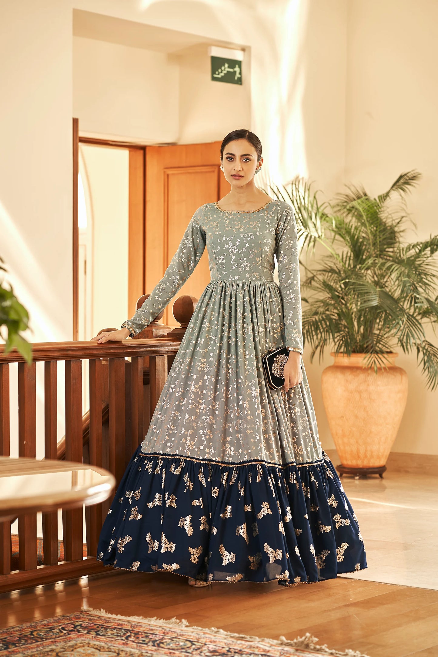 Multi-Color Gown