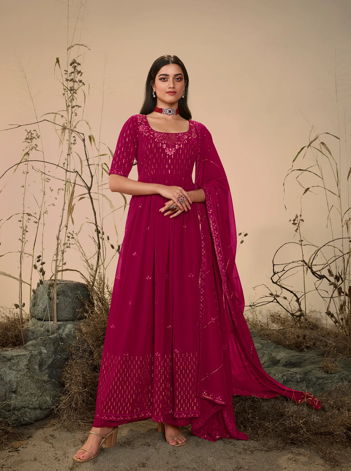 Georgette salwar suit