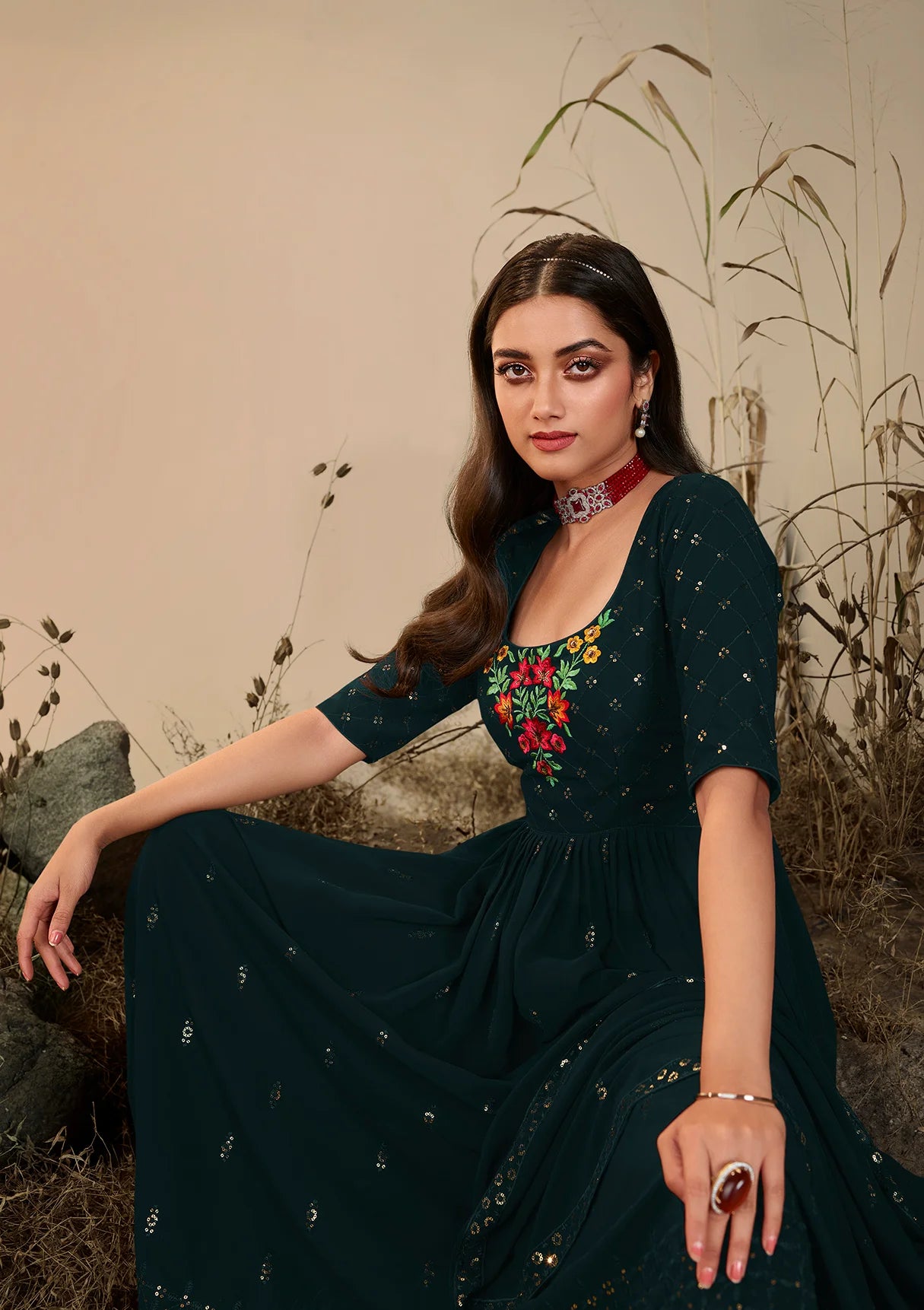 Embroidered Salwar Suit