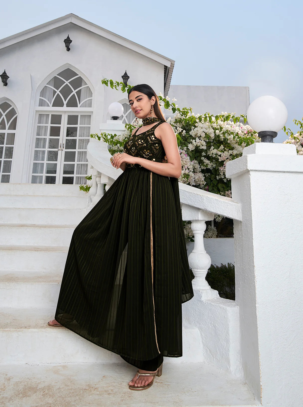 Designer Embroidered Salwar Suit