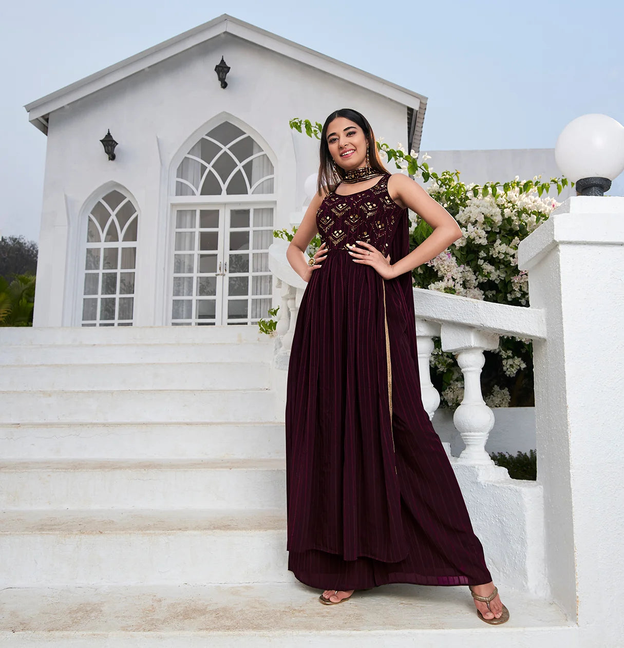 Purple Salwar Suit Set Online