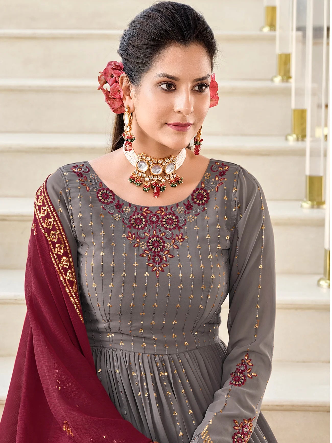 Embroidered Salwar Suit