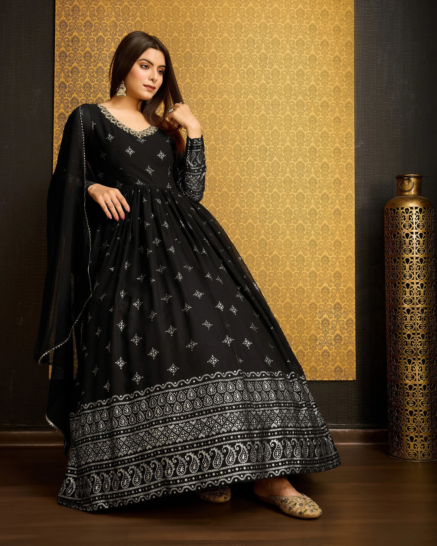Elegant Black Gown Online