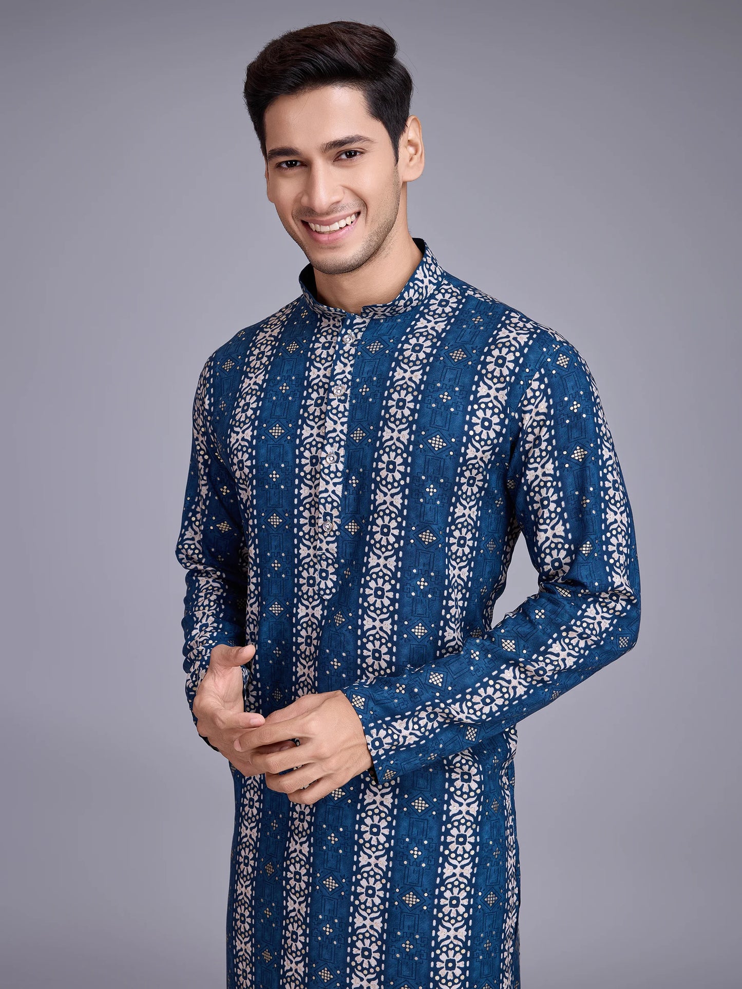 foil print kurta