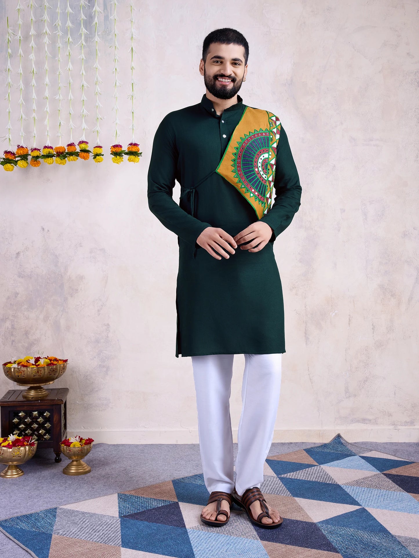 Traditional Mirror Kurta