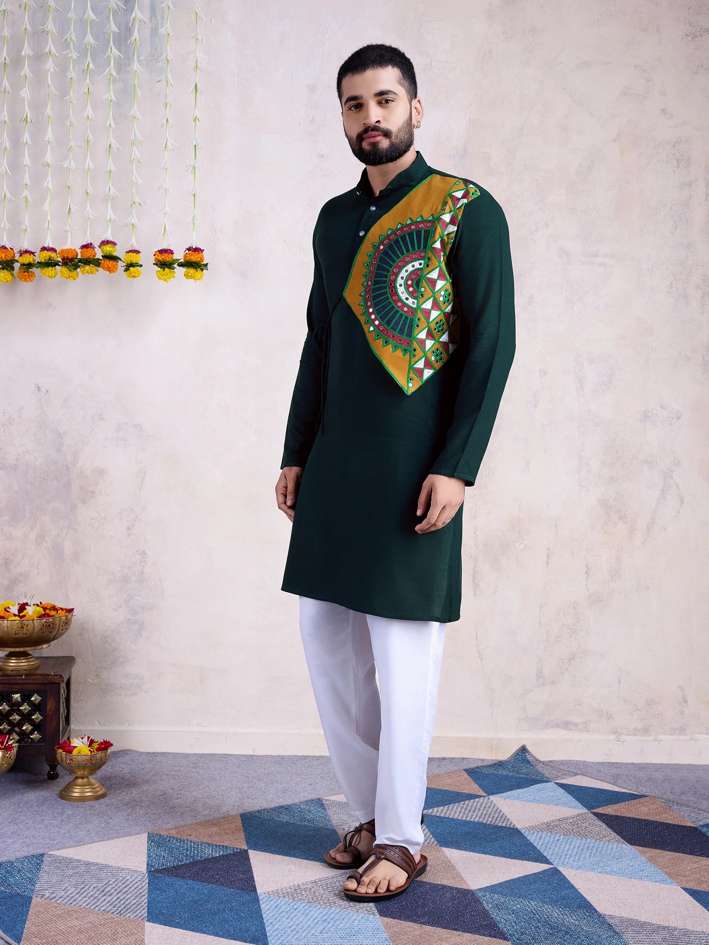 Party Wear Rayon Kurta