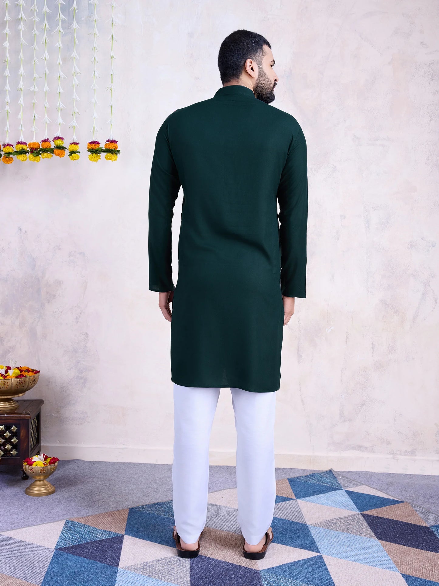 Traditional Green Kurta