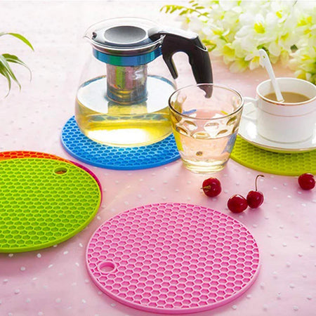 Silicone Trivet For Hot Dish And Pot ( 2 Pcs )