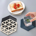 Silicone Heat Resistant Nonslip Coaster Set (4pcs set)