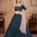 Metallic Foil Lehenga