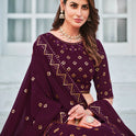 Thread Work Lehenga