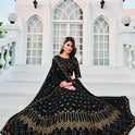 Designer Navy Blue Lehenga