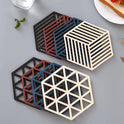 Silicone Heat Resistant Nonslip Coaster Set (4pcs set)