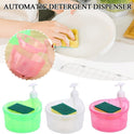 Dish Washing Soap Dispenser With Scrubber