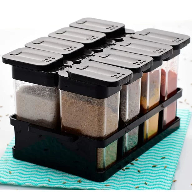 Modern Kitchen 8 Pcs Sets Airtight Rasoi Box Spice Box