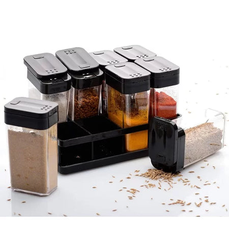 Modern Kitchen 8 Pcs Sets Airtight Rasoi Box Spice Box