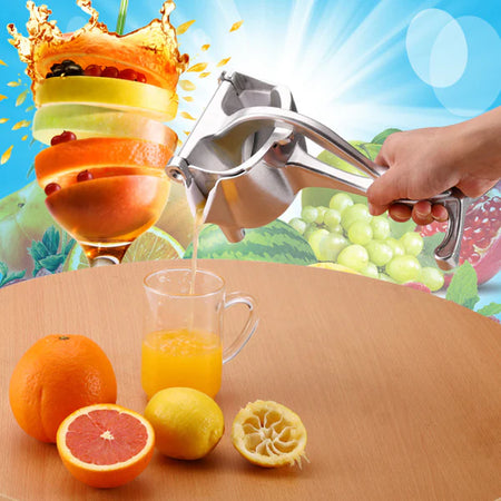 Aluminum Manual Juicer Alloy Fruit Hand Squeezer Heavy Duty Juicer.