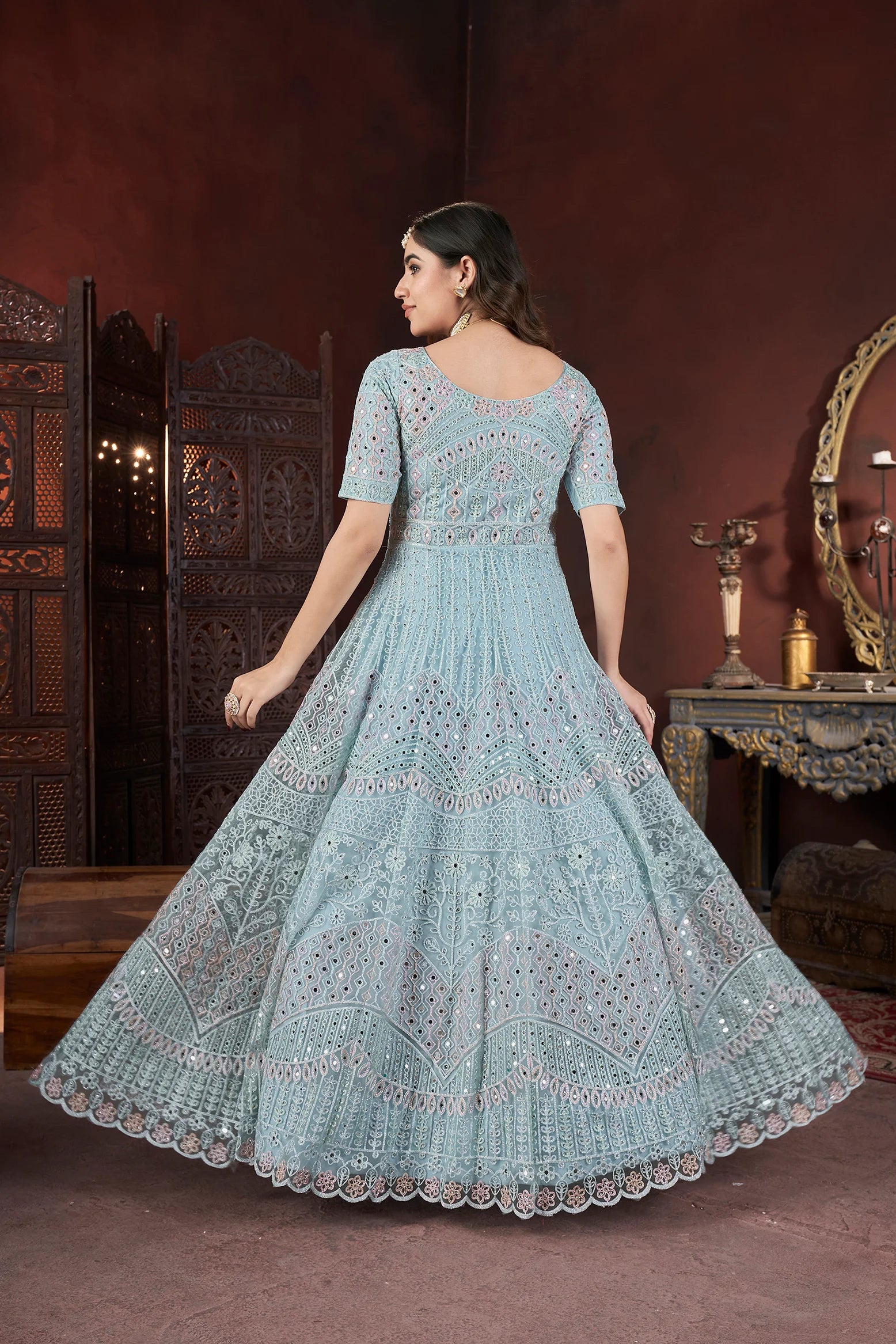 Zarkan designer gown