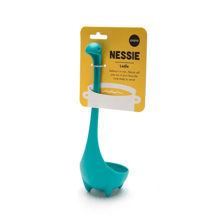 NESSIE LADLE SPOON WITH LONG HANDLE SPOON  (Pack of 2)