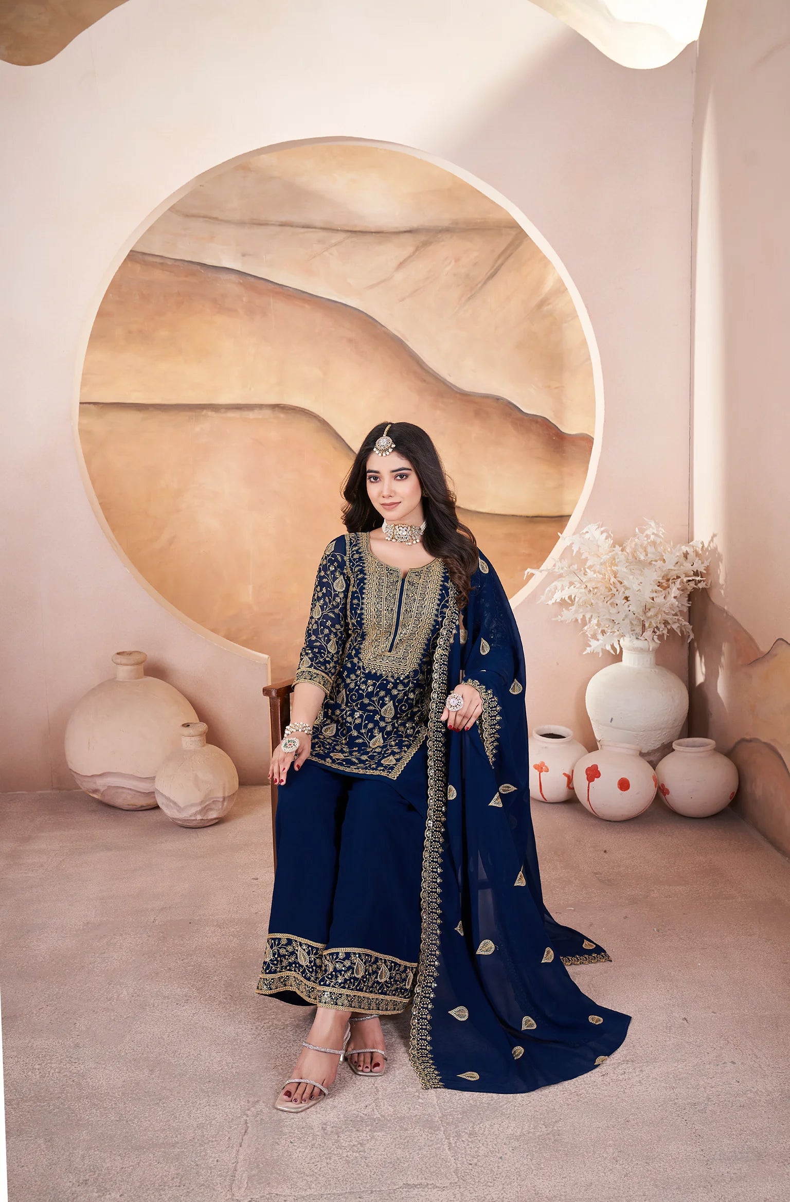 Party wear georgette suit