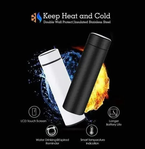 Grade Stainless Steel Sports Water Bottle with LED.