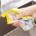 2-IN-1 DISHWASHING SCRUB & SPONGE (PAK OF 2)