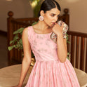 Silk Crepe Lining Gown