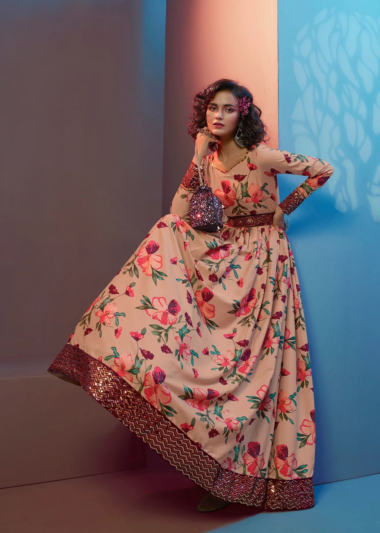 Fancy sequence gown