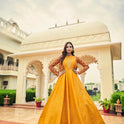 Affordable mustard gown online