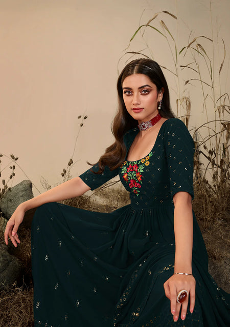 Embroidered Salwar Suit
