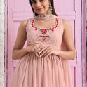 Peach Palazzo Suit Online