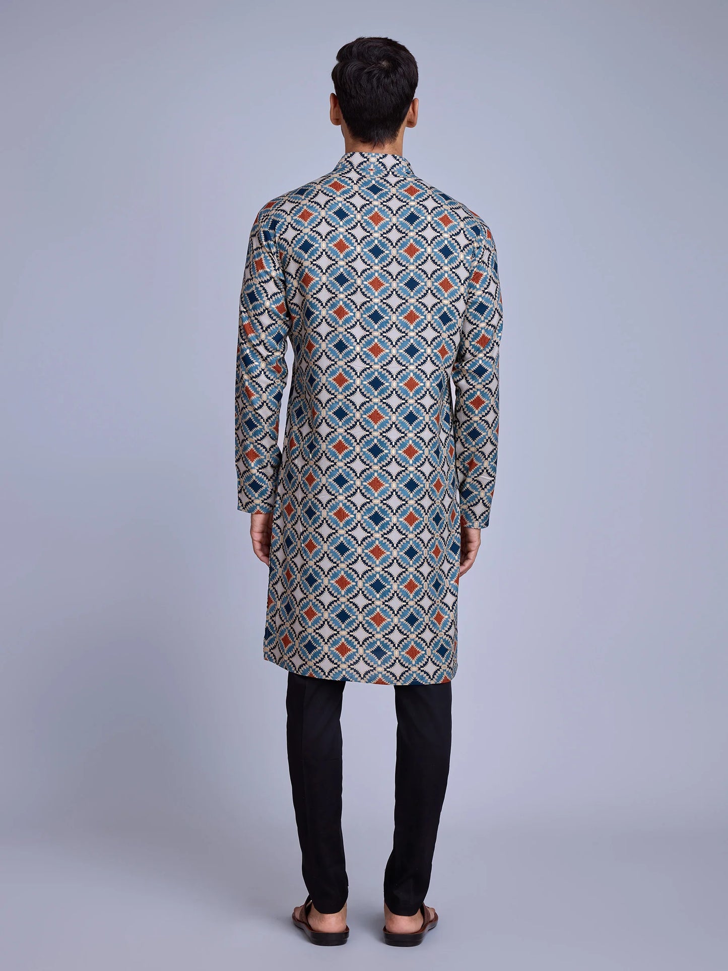 Stylish Printed Rayon Kurta for Men Kurta