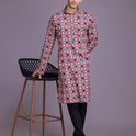 dusty pink kurta