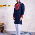 Rayon Mirror Work Kurta