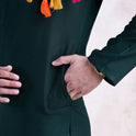 Green Kurta for Men