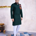 Festive Wear Green Kurta
