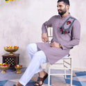 Embroidered men's kurta