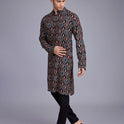 Foil Print Kurta
