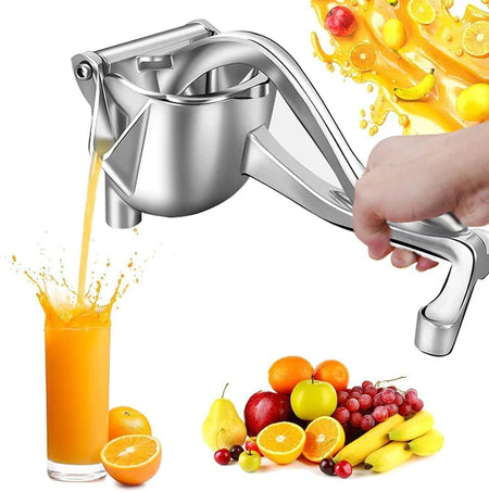 Aluminum Manual Juicer Alloy Fruit Hand Squeezer Heavy Duty Juicer.