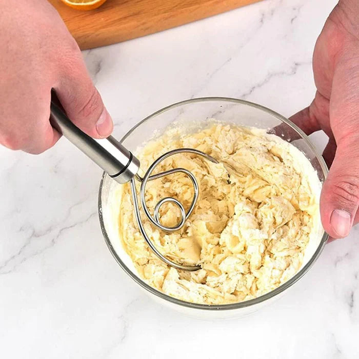 Stainless Steel Dough Whisk Mixer