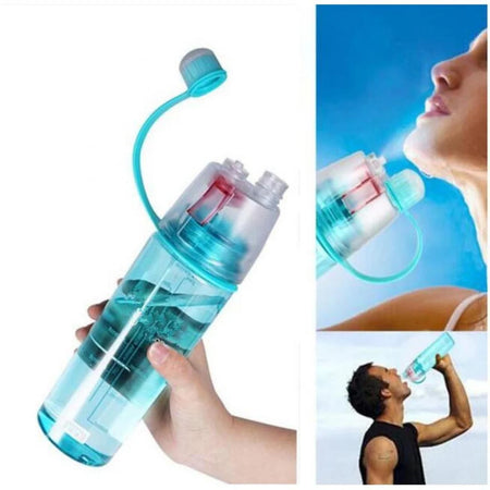 Clleora Sports Spray Water Bottle 600 ML.