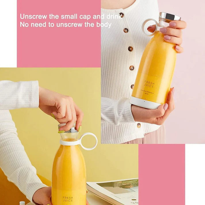 Electric Portable Mini Juicer Bottle.