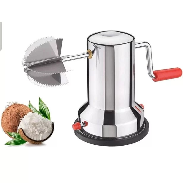 Stainless Steel Coconut Scrapper With Vacuum