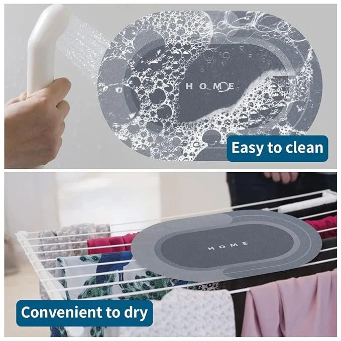 Water Absorbing Bathroom Mat