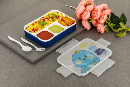 4 COMPARTMENT LUNCH BOX KIDS.