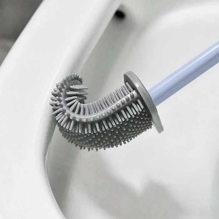 SILICONE BRUSH WITH HOLDER