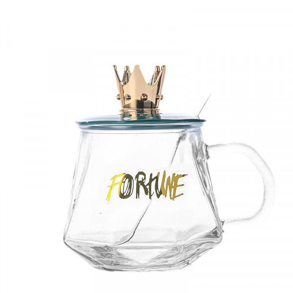 CROWN SHAPE COFFEE MUG WITH HANDLE