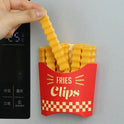 French Fries Sealing Clip With Magnet (12 PCS)