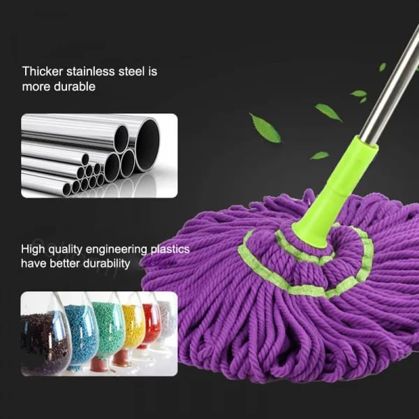 SELF-WRINGING TWIST MOPS FOR FLOOR CLEANING