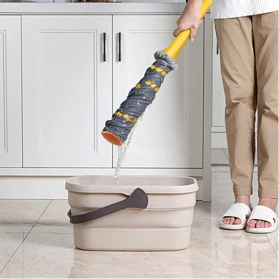 SELF-WRINGING TWIST MOPS FOR FLOOR CLEANING